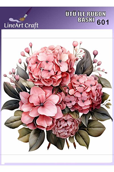 LİNEART Iron-On Rubon Transfer Printing for Wood & Fabric Transfer No:Rb601-3...