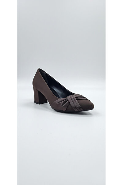 Ustalar Ayakkabı Çanta Brown Women's Heeled Shoes 361.252