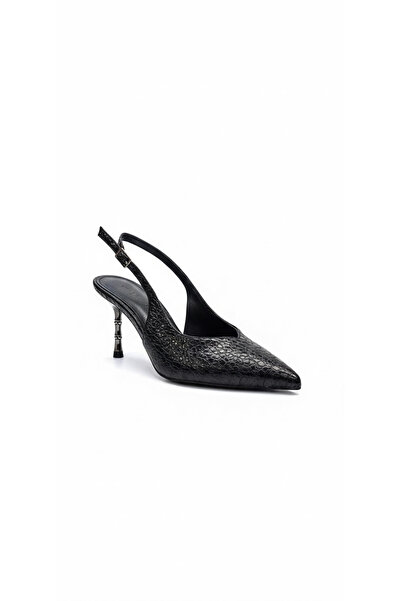 Ustalar Ayakkabı Çanta Black Women's Heeled Shoes 319.129-2722