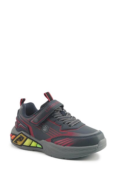 lumberjack 102032427 Unıt Lacivert-Kırmızı Erkek Çocuk Spor Ayakk