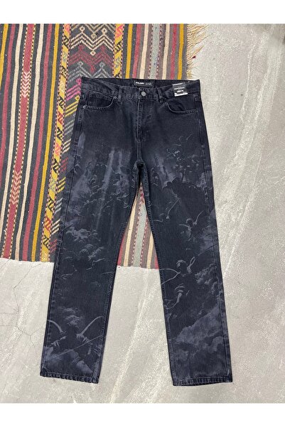 XPUPPETWEAR Τζιν Φάντομ με ολόσωμο σχέδιο και χαλαρή εφαρμογή