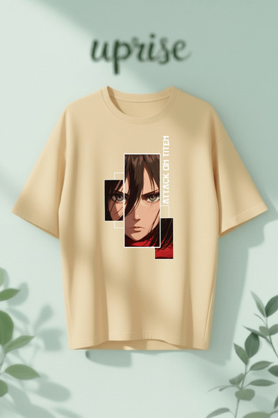 Vordevia تي شيرت ميكاسا أكرمان أتاك أون تايتان شينجيكي نو كيوجين مطبوع من الق...