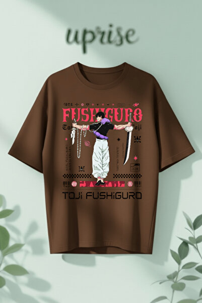 Vordevia Μπλουζάκι Toji Fushiguro Jujutsu Kaisen από βαμβάκι με στάμπα, σε με...