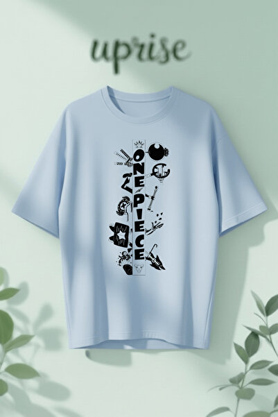 Vordevia One Piece Printed Cotton Oversize T-Shirt