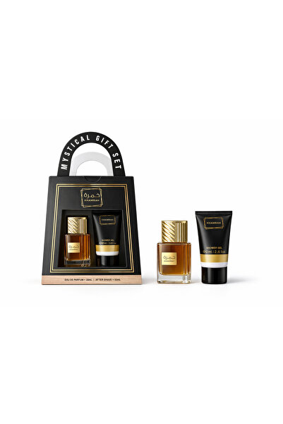 KHAMRAH Unisex gift set perfume 30 ml + shower gel 60 ml Khamrah, oriental sw...