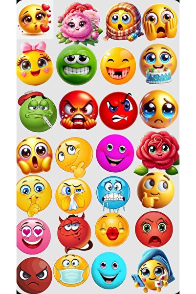 Limitless Design ملصق إيموجي ملون مقاس 22×30 سم |   مجموعة فنادق الترفيه المر...