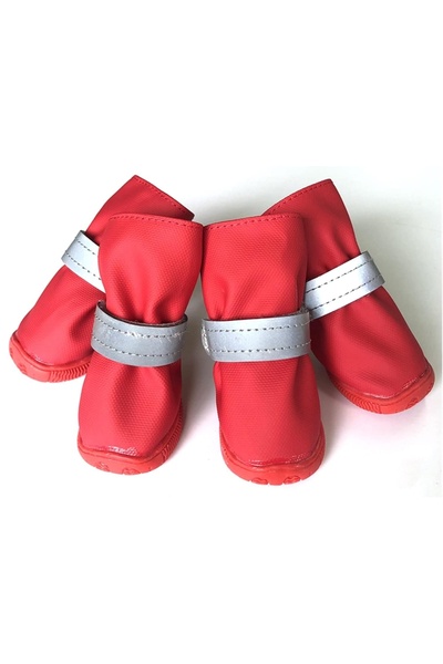 Catei la Moda Waterproof Boots for Dogs XB2017RD