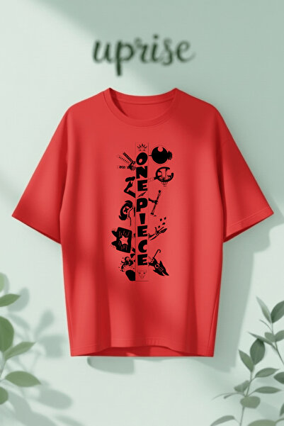 Vordevia One Piece Printed Cotton Oversize T-Shirt