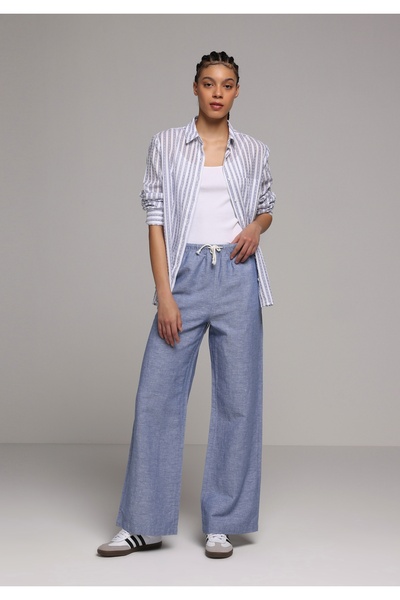 Colin's Жіночі штани стандартного крою з високою талією та широкими штанинами...