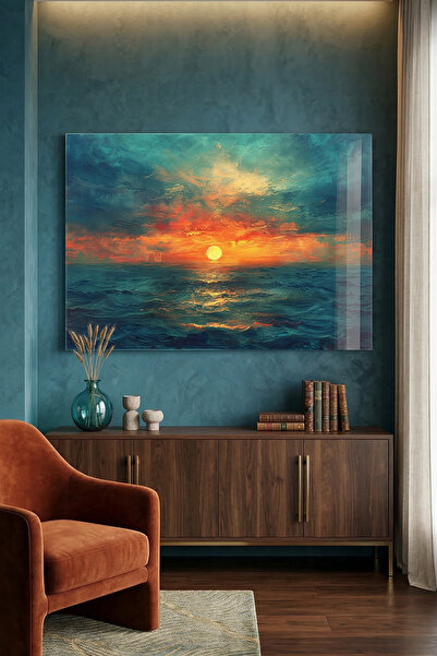 Ahsen resim çerçeve Tablou din sticlă rezistentă la spargere 5mm (grosime) - ...