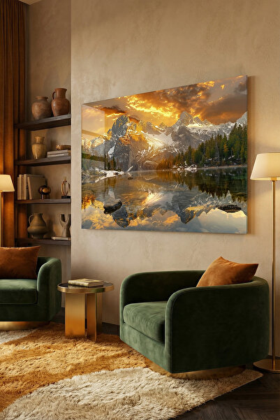 Ahsen resim çerçeve Άθραυστο Γυάλινο Τραπέζι 5mm (Παχύ) - Διακόσμηση Τοίχου γ...