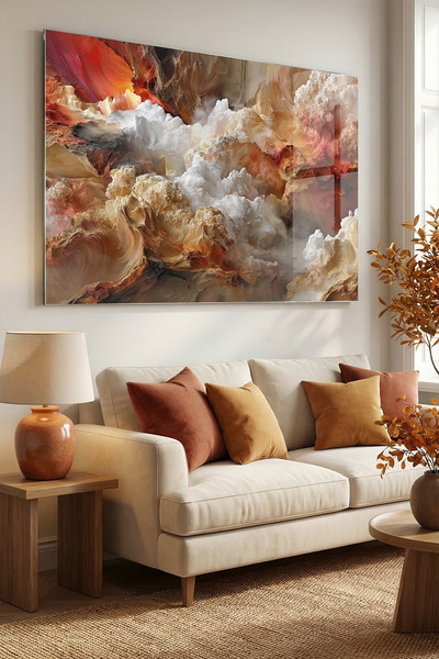 Ahsen resim çerçeve Άθραυστο Γυάλινο Πίνακα 5mm (Παχύ) - Διακόσμηση Τοίχου γι...