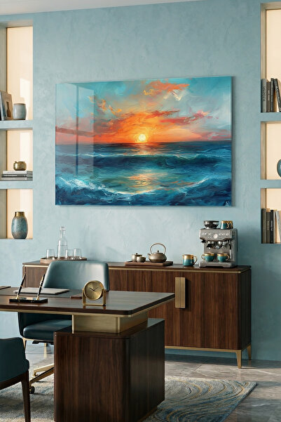 Ahsen resim çerçeve Tablou din sticlă rezistentă la spargere 5mm (grosime) - ...