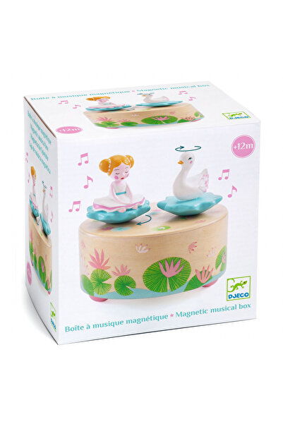 djeco Cutie muzicală magnetică Balerina și Lebădă