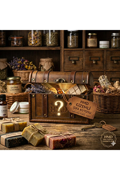 HMD BİTKİSEL KOZMETİK Gizemli Şifa Kutusu-%100 Doğal Ürünler(Minimum 500 tl D...