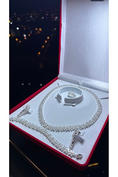 rive.jewelry Zarif Işıltılı Günlük ve Şık Takı Seti