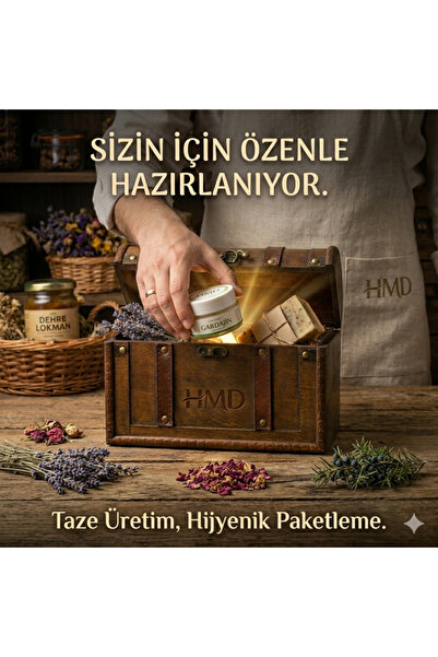 HMD BİTKİSEL KOZMETİK Gizemli Şifa Kutusu-%100 Doğal Ürünler(Minimum 500 tl Değerinde)Süpriz Karışım Set