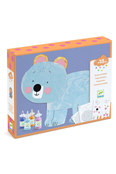 djeco Creative painting game for little ones: Color Exploration,