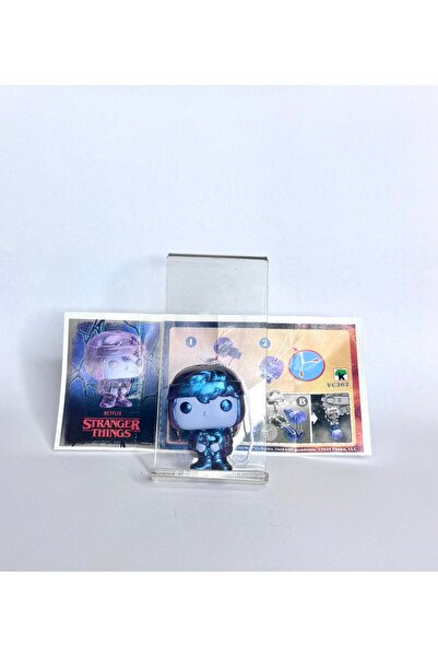 Kinder Joy Stranger Things Dustin Upside Down Pop Bits Charm Figür