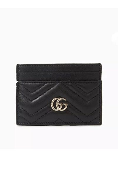 GUCCE Marmont Leather Card Case Wallet