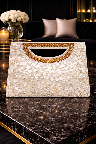 mothers dream Elegant Sequin Clutch Bag for Women