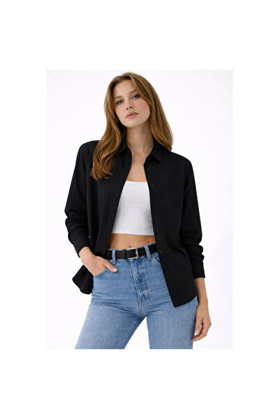 Narnuga Women's Long Sleeve Shirt with Buttons, Classic Collar, Suitable for ...