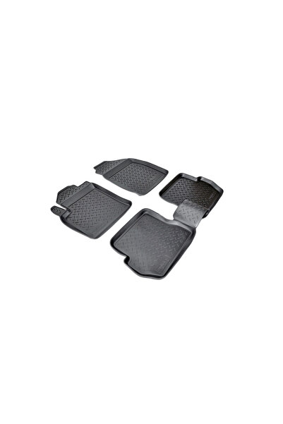DAsiNU Set of 4 Rubber Floor Mats Compatible with Ford Fusion 2002-2012