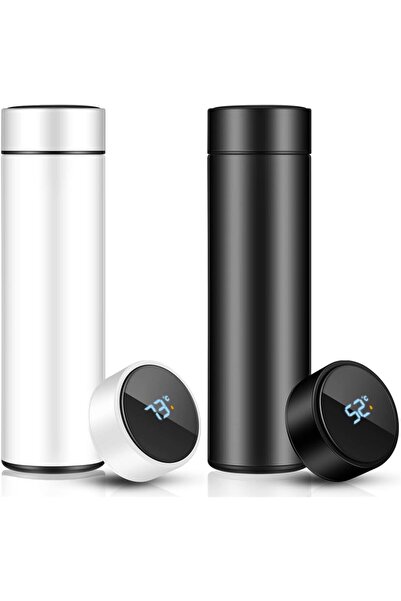 Arabest Smart Water Bottle with Digital Temperature Display, Stainless Steel ...