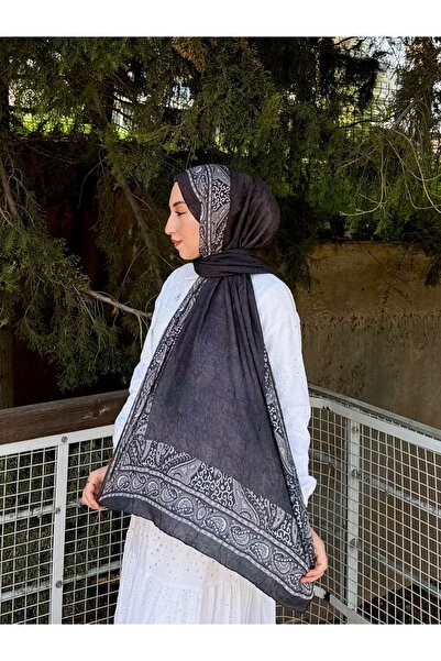 MİNELEŞARP34 Mineleşarp Σάλι από μπαμπού με έθνικ σχέδια – Αντιολισθητικό, Ελ...