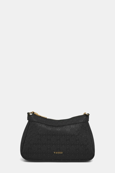Vakko SİYAH MONOGRAM ÇANTA