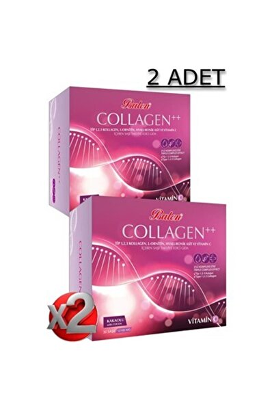 Balen COLLAGEN COMPLEX++ TİP 1,2,3 KOLLAJEN, L-ORNİTİN, HYAL. 12100 MG *30 (2...