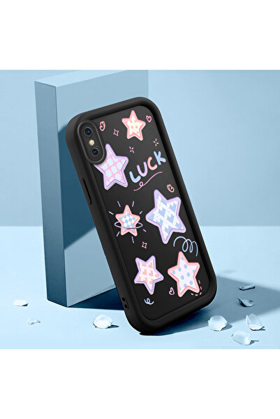 Hontinga حافظة هاتف من السيليكون الناعم والرفيع متوافقة مع هاتف iPhone XS بنم...