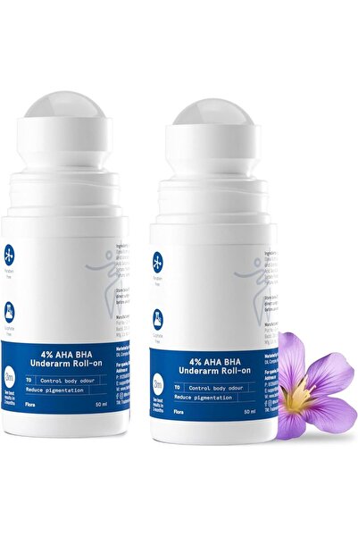 Arabest 2-Pack Aluminum-Free Roll-On Deodorant with AHA BHA, Reduces Pigmenta...