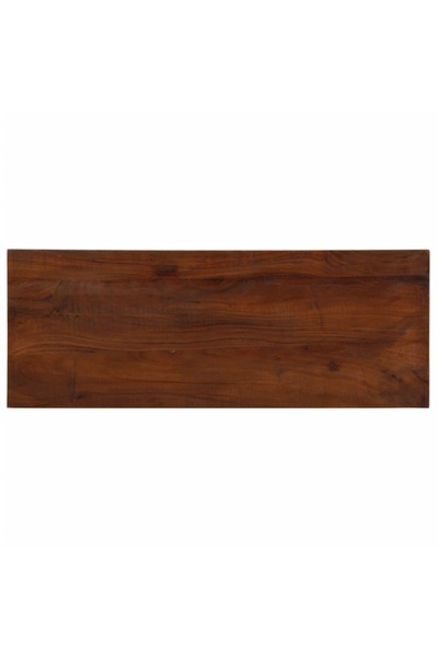 vidaxl Table top, 90x40x3.8 cm, rectangular, solid recycled wood
