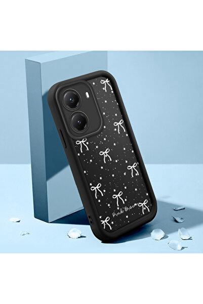 Hontinga Poco X7 Pro Uyumlu fiyonk Desen Kamera Korumalı İnce Yumuşak Silikon...