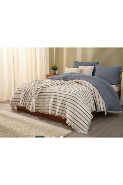 kesenegore 100% βαμβακερό ριγέ σχέδιο 8 στρώσεων μουσελίνα κουβέρτα πικέ πάπλ...