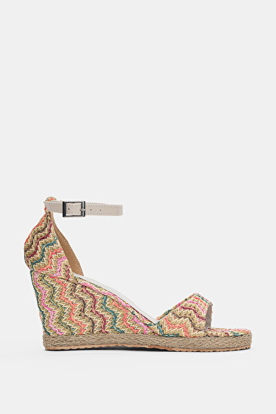 selin shoes Varelle ženske cipele sa petom od slame sa podesivom kopčom i pre...