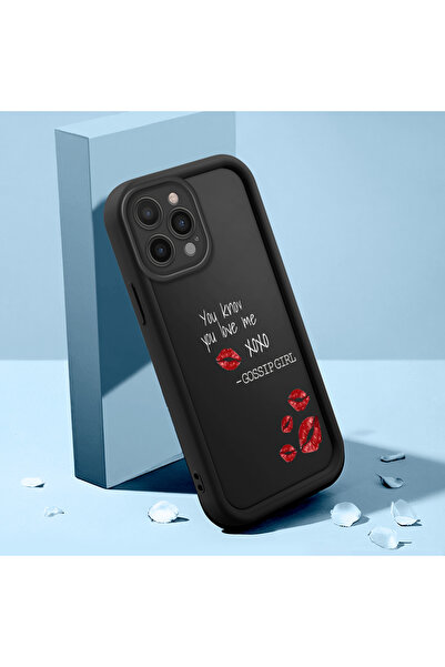 Hontinga iPhone 12 Pro Max Compatible Kiss Pattern Camera Protected Slim Soft...