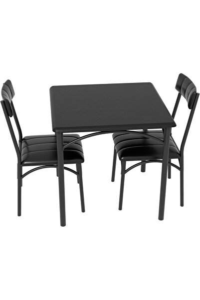Garvee Black Kitchen Chairs Set of 2