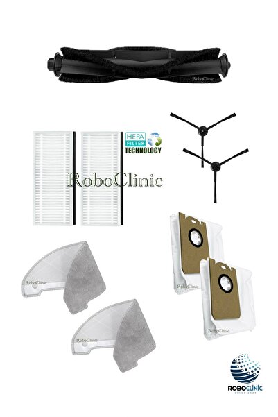 Roboclinic Συμβατή ανταλλακτική τσάντα σκόνης, βούρτσα, φίλτρο, σφουγγαρίστρα...
