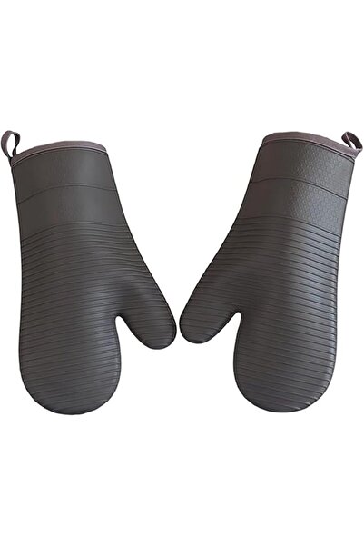 Arabest Kitchen Oven Gloves, High Temperature Resistant Silicone Insulation G...