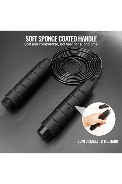 Generics حبل قفز سكاي تاتش للرجال والنساء والأطفال، حبل قفز قابل للتعديل للتم...