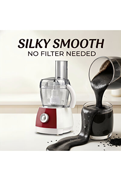 Yallabena 🥘 Saudi Household Must-Have Food Processor | 300W 0.8L 🥘