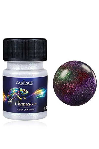 Cadence CHM01 Chameleon Renk Değiştiren Metalik Boya 30ML (Yeşil-Kırmızı-Mor)