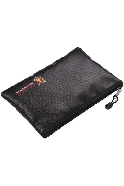 Delmon Kristal 10 Inch Fireproof Document Bag
