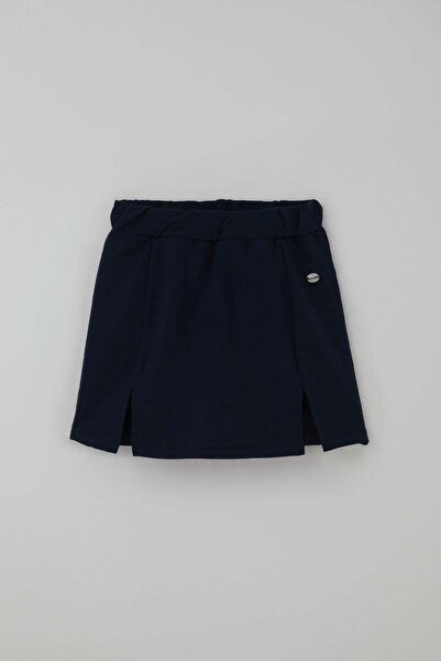 Breeze Коротка спідниця для дівчаток з емблемою та розрізом, 9-14 років, темн...