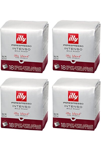 illy iperEspresso Capsules, Intenso Dark Roast, Single-Serve Capsules, 18 Cap...