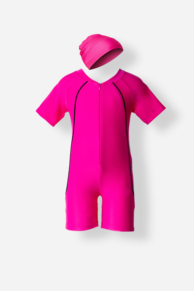 Adasea Costum de baie RADHA Lycra cu mânecă scurtă