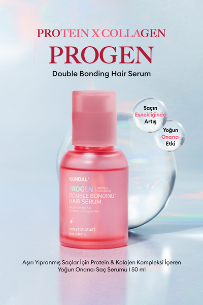 Kundal Aşırı Yıpranmış Saçlara Yoğun Onarıcı Saç Serumu Progen Double Bonding...
