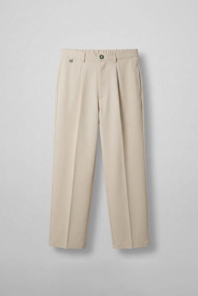 ablukaonline Pantaloni pentru bărbați, cu croială relaxată, cu detalii pliate...